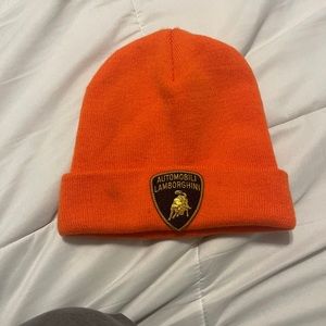 Supreme x Lamborghini beanie